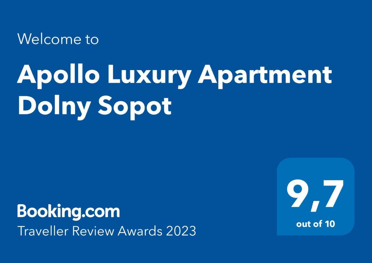 Apollo Luxury Apartment Dolny Sopot Buitenkant foto